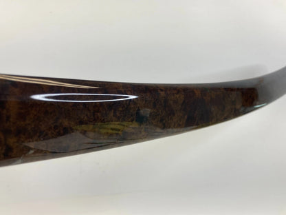 07 08 BMW 328XI FRONT RIGHT INTERIOR DOOR PANEL TRIM MOLDING WOODGRAIN 7121472