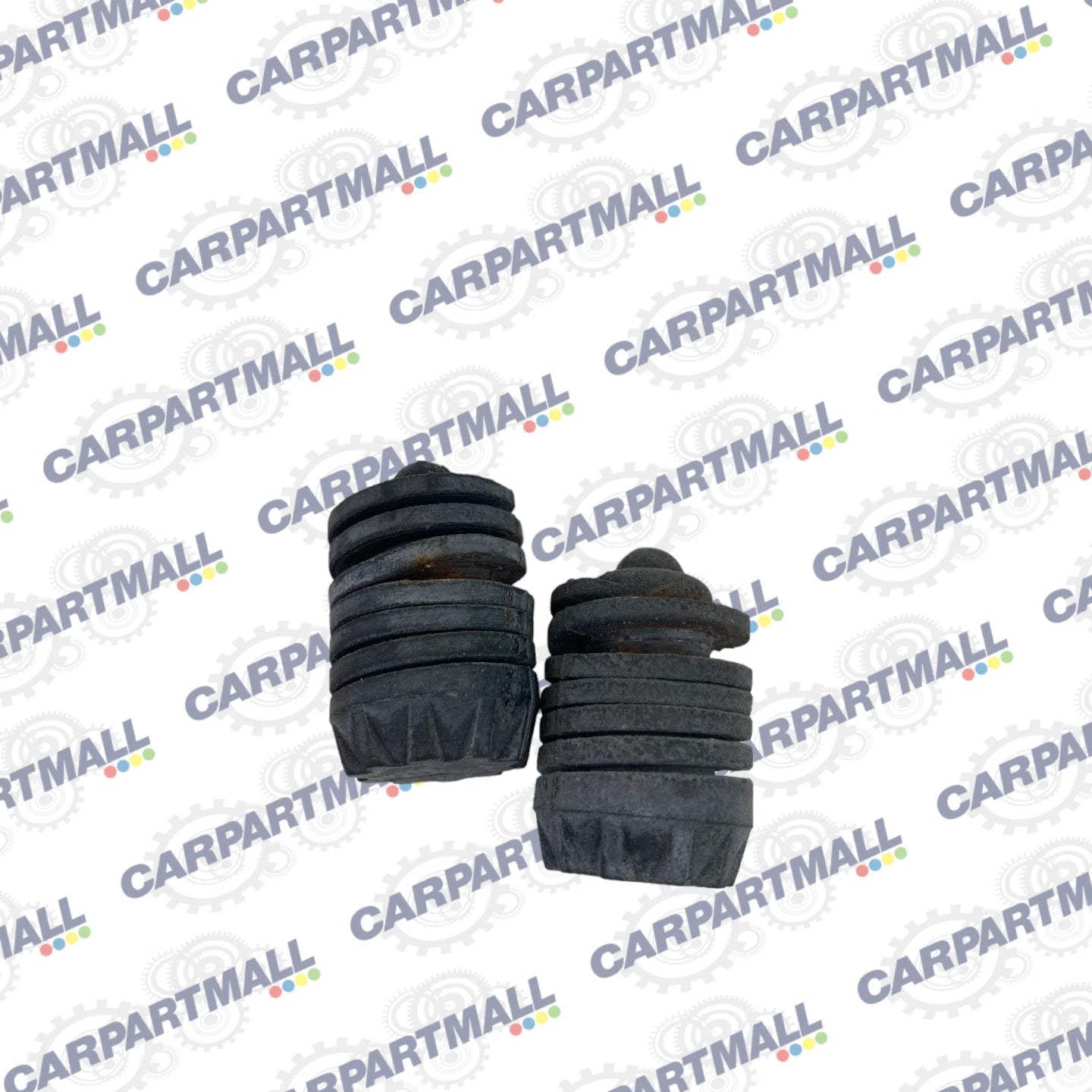 2004-2010 BMW X3 FRONT HOOD RUBBER CUSHION BUFFER STOPPER BUMPER SET PAIR OEM