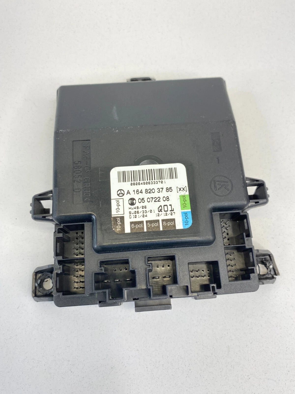 2006-2012 MERCEDES-BENZ R350 FRONT LEFT DOOR CONTROL COMPUTER MODULE 05072208