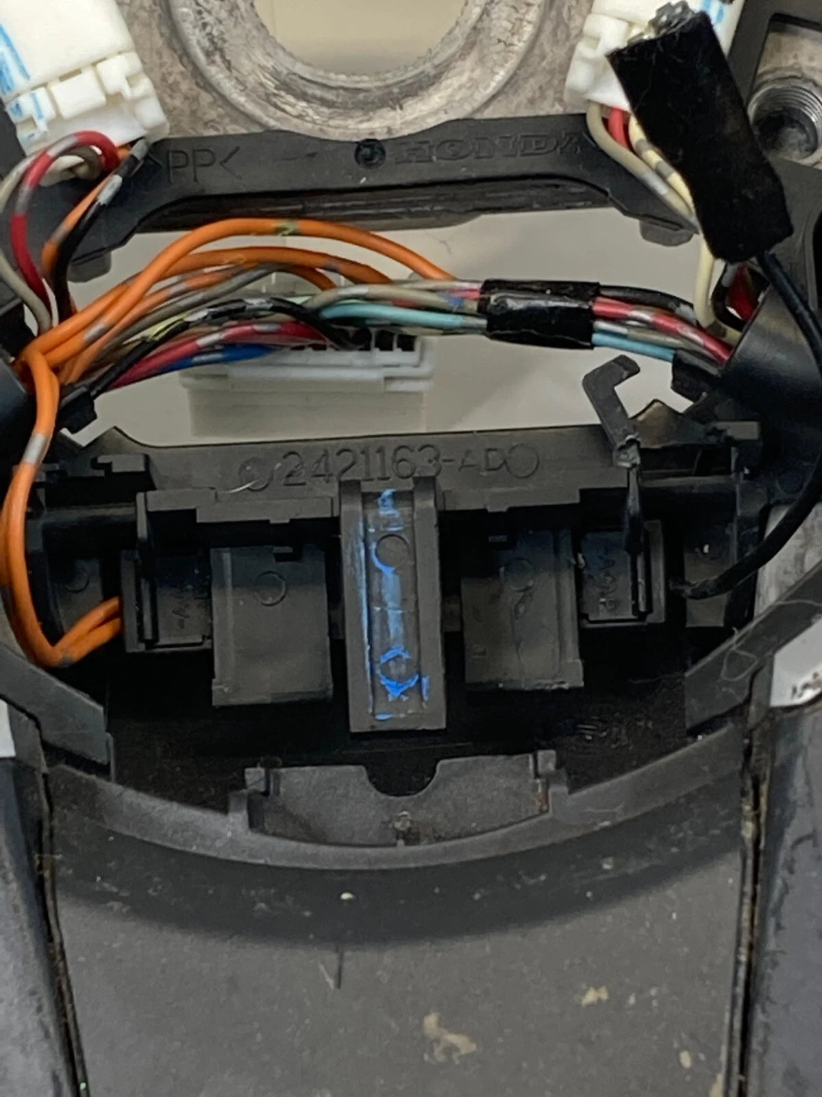 2013-2015 ACURA ILX STEERING WHEEL W AUDIO & CRUISE CONTROL SWITCH 78500-TX4-A12