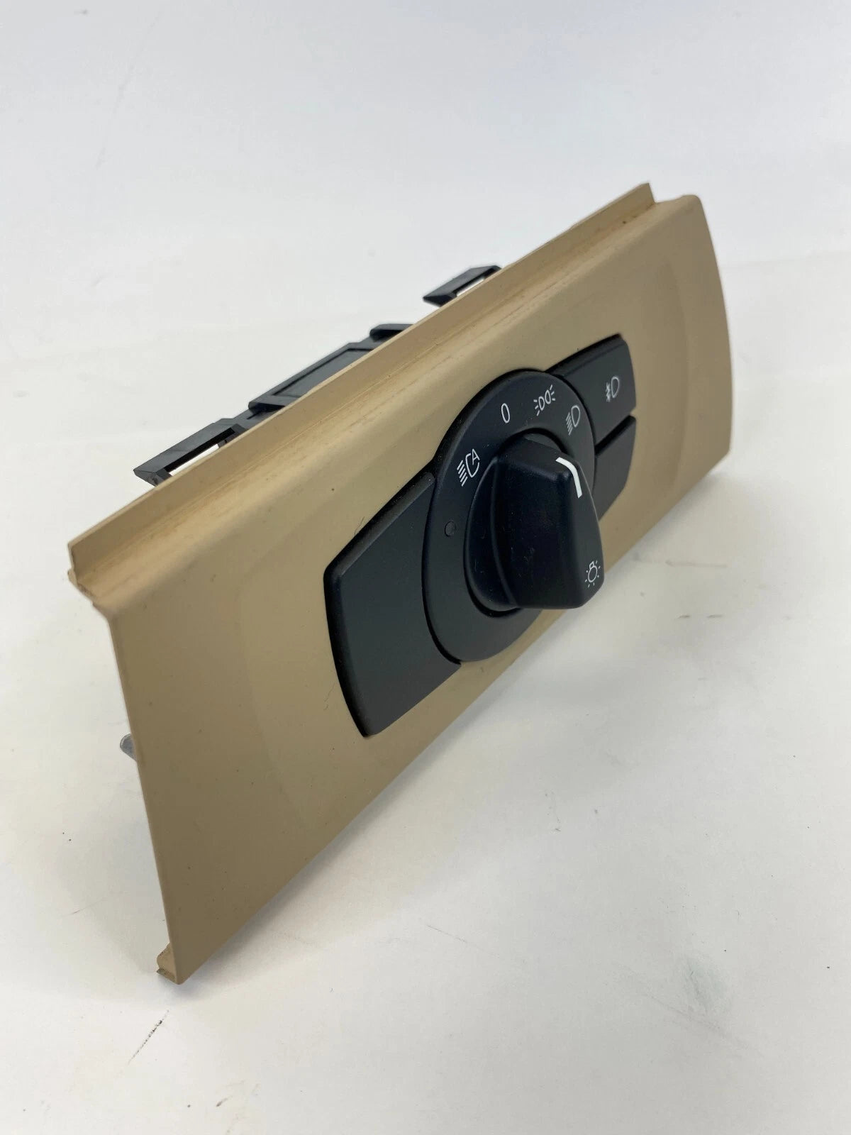 2007 2008 BMW 328I 328XI FRONT DASH HEADLIGHT FOG SWITCH BEZEL OEM 6-938-864-04