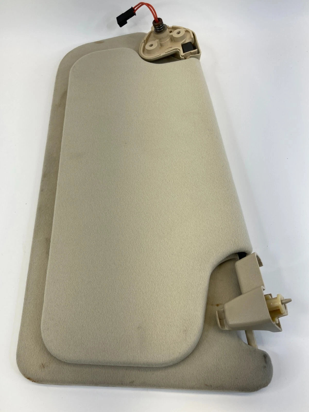 03-08 LAND ROVER RANGE ROVER LEFT DRIVER SUNVISOR SUN VISOR SHADE W/ LIGHT OEM
