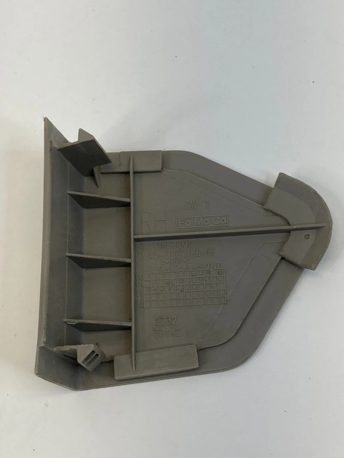 2007-2014 FORD EDGE FRONT RIGHT SEAT BELT BOLT TRIM COVER 7T43-7862186-H OEM