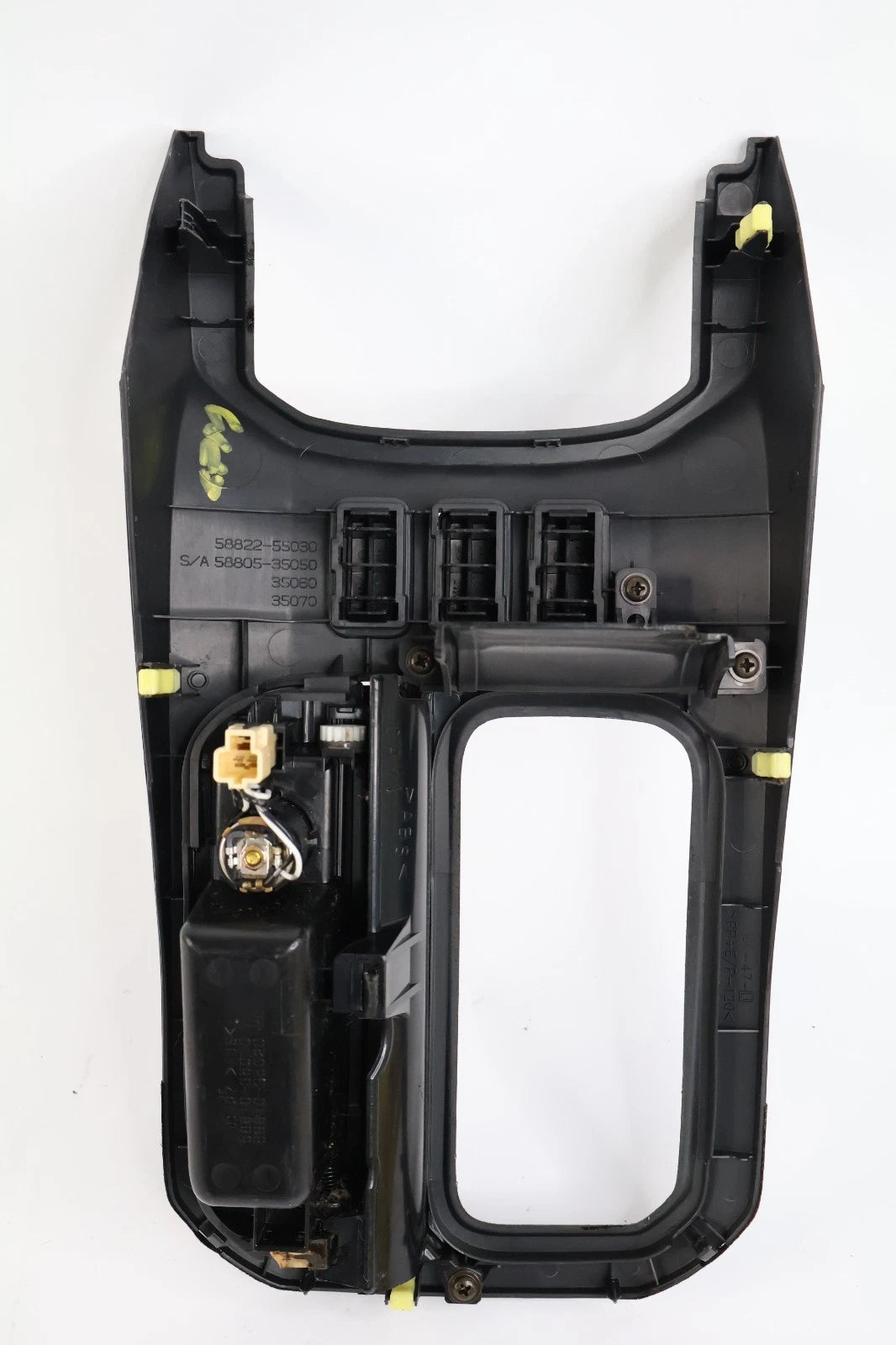 2003-2009 TOYOTA 4RUNNER CONSOLE SHIFTER POCKET TRAY TRIM BEZEL OEM 58821-35050