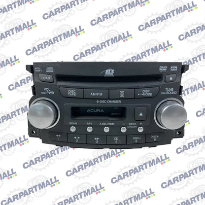 2005 2006 ACURA TL AM FM RADIO PLAYER CD DVD RECEIVER 39100-SEP-A411 OEM