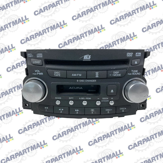 2005 2006 ACURA TL AM FM RADIO PLAYER CD DVD RECEIVER 39100-SEP-A411 OEM