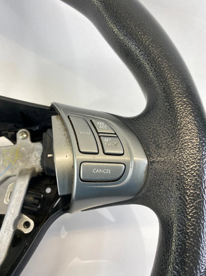 2008-2011 SUBARU IMPREZA STEERING WHEEL W/ CRUISE CONTROL SWITCH BUTTON OEM