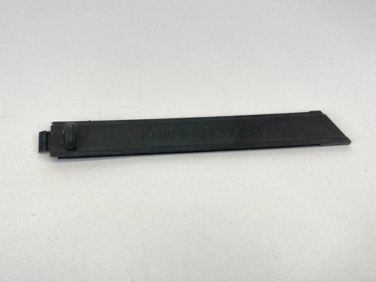 06 07 08 09 10 11 HONDA CIVIC LID FRAME NUMBER COVER TRIM BEZEL 74205-SNA-A002