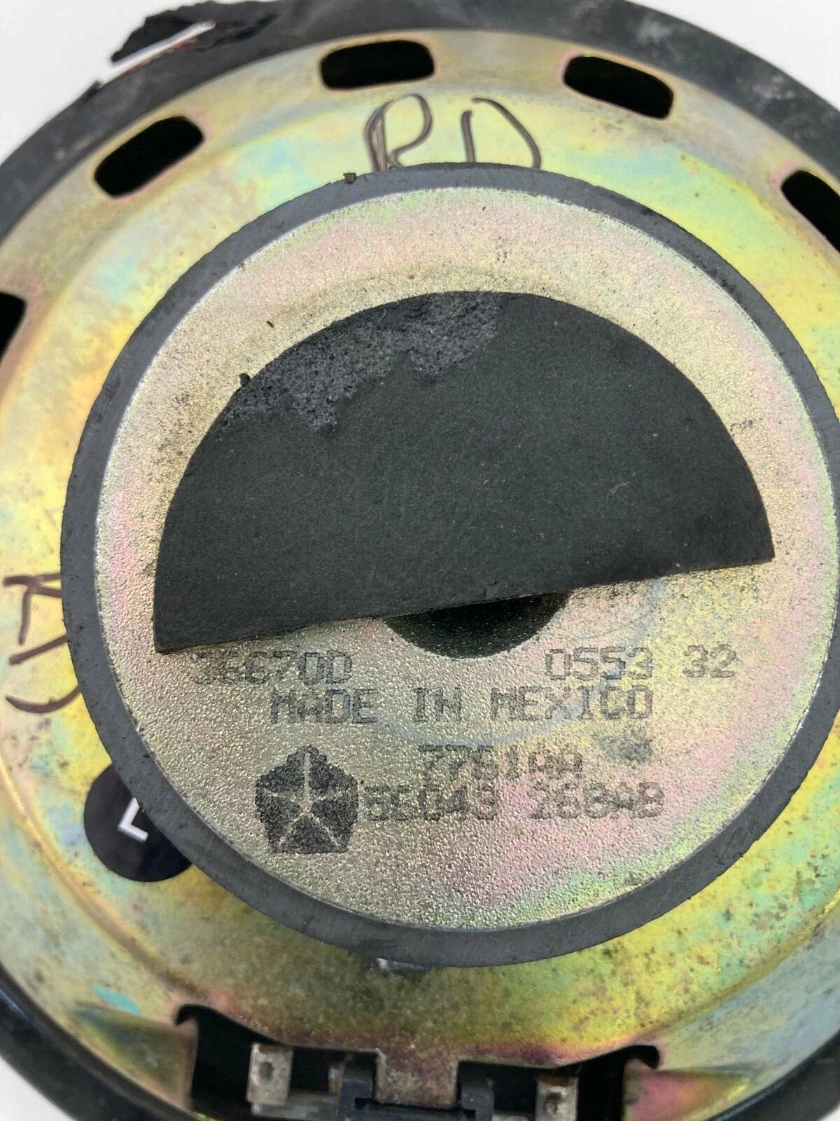 2003 JEEP LIBERTY 99-04 GRAND CHEROKEE REAR LEFT DRIVER DOOR AUDIO SPEAKER