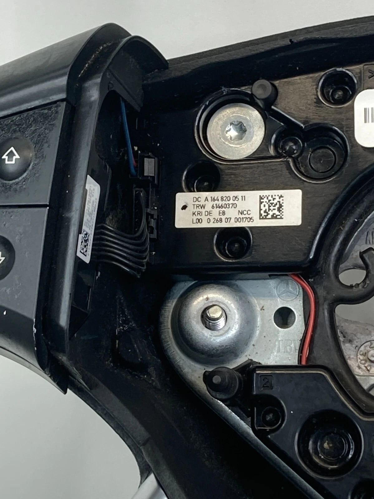 2006-2008 MERCEDES R350 2006 2007 R500 STEERING WHEEL BLACK A1644605103