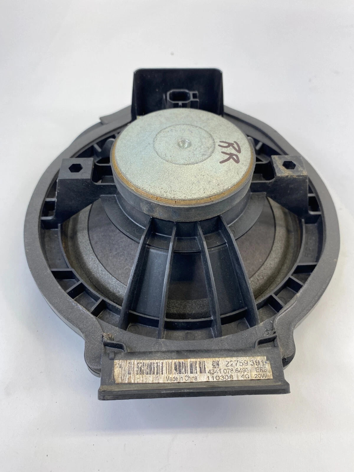 11-17 BUICK REGAL REAR RIGHT SIDE DOOR SPEAKER AUDIO SOUND SYSTEM 22759391 OEM