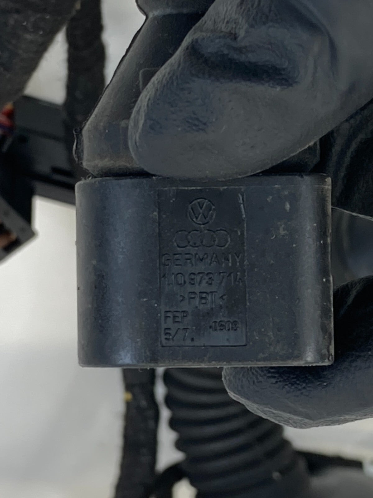 09-16 Audi A4 Quattro Sedan Front Left Door Wire Wiring Harness 8K0971029AB OEM