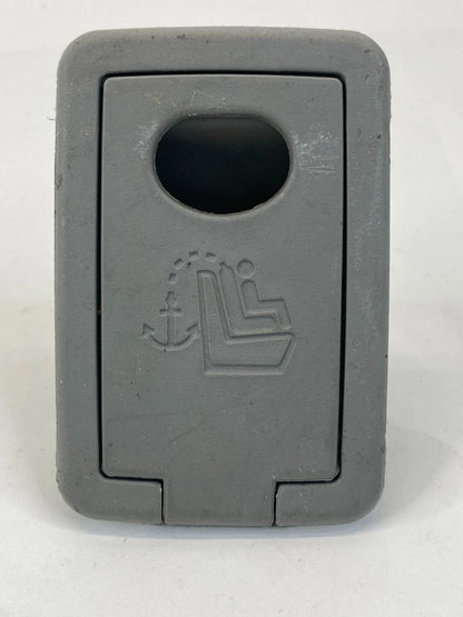 2007-2009 HYUNDAI SANTA FE REAR SEAT CHILD SAFETY ANCHOR COVER GRAY OEM FACTORY