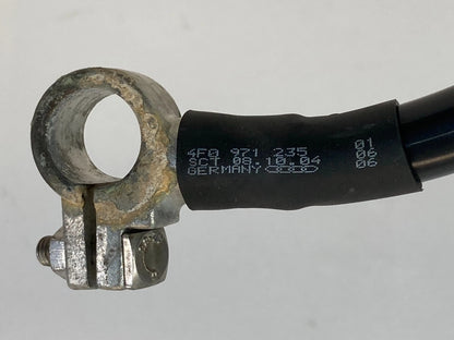 2005-2008 AUDI A6 QUATTRO BATTERY NEGATIVE TERMINAL WIRE CABLE 4F0971235 OEM