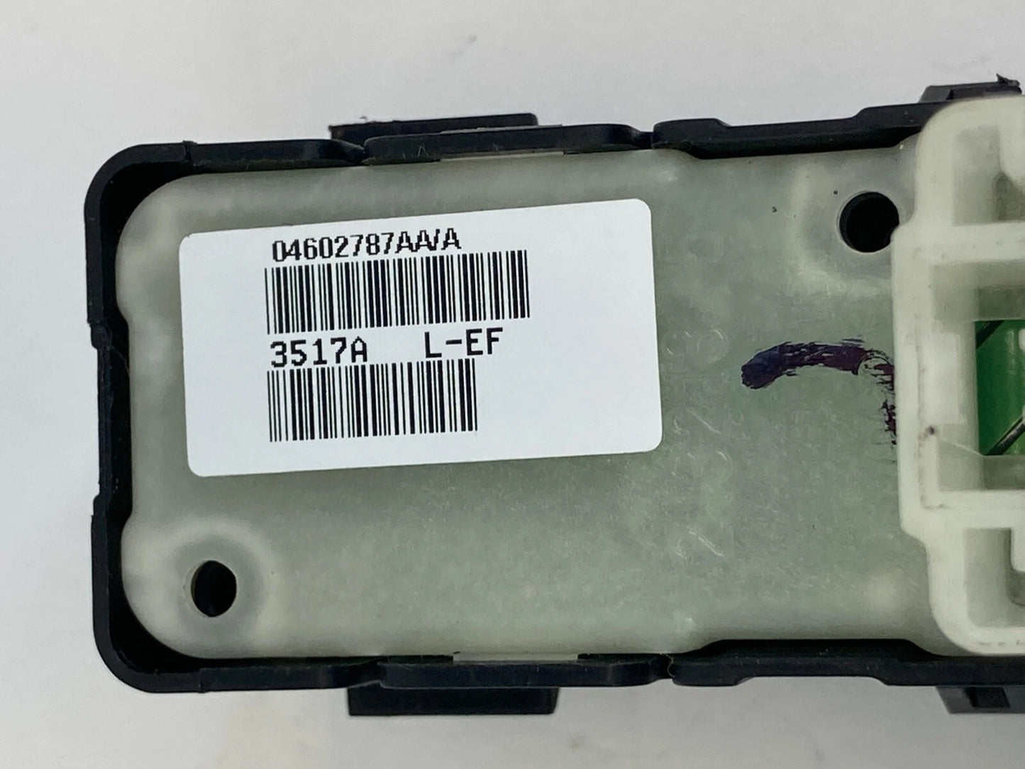 2007-2010 DODGE CHARGER REAR LEFT SIDE DOOR WINDOW CONTROL SWITCH 04602787AAA