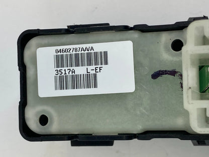 2007-2010 DODGE CHARGER REAR LEFT SIDE DOOR WINDOW CONTROL SWITCH 04602787AAA