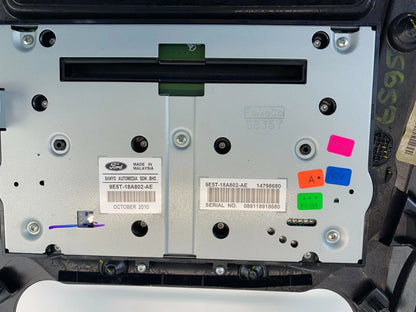 10-12 FORD FUSION CENTER DASH CD RADIO CONTROL A/C PANEL TRIM BEZEL 9E5T18A802AE