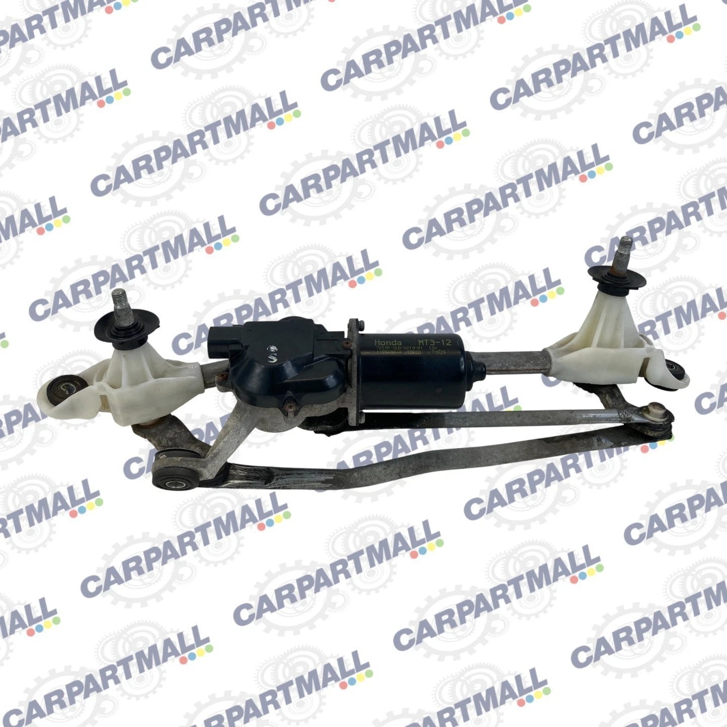 2007 2008 HONDA FIT FRONT WINDSHIELD WIPER MOTOR W/ LINKAGE 76505-SLN-A010-M1