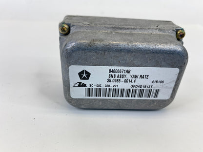 2005 2006 Dodge Magnum 3.5L Yaw Rate Stability Sensor Module 04606671AB OEM