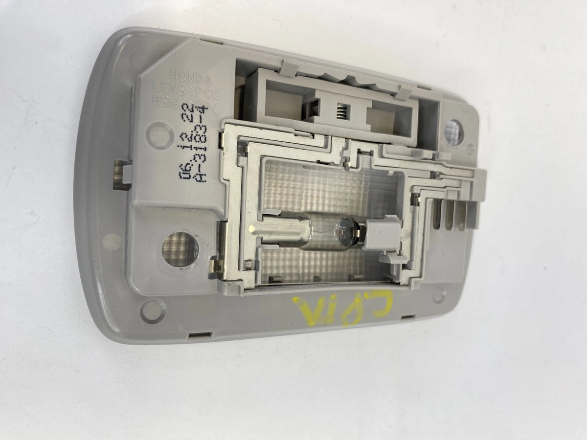 2007-2011 HONDA CR-V CRV REAR ROOF OVERHEAD DOME MAP LIGHT CLEAR LAMP GRAY OEM