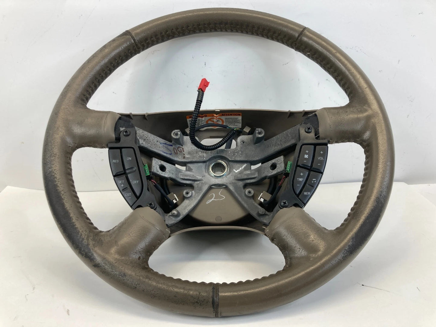 2002-2005 FORD EXPLORER MERCURY MOUNTAINEER STEERING WHEEL W CRUISE CONTROL OEM