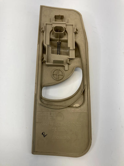 04-08 ACURA TL FRONT RIGHT UPPER SEAT BELT ADJUSTMENT COVER TRIM 84111-SEP-A010