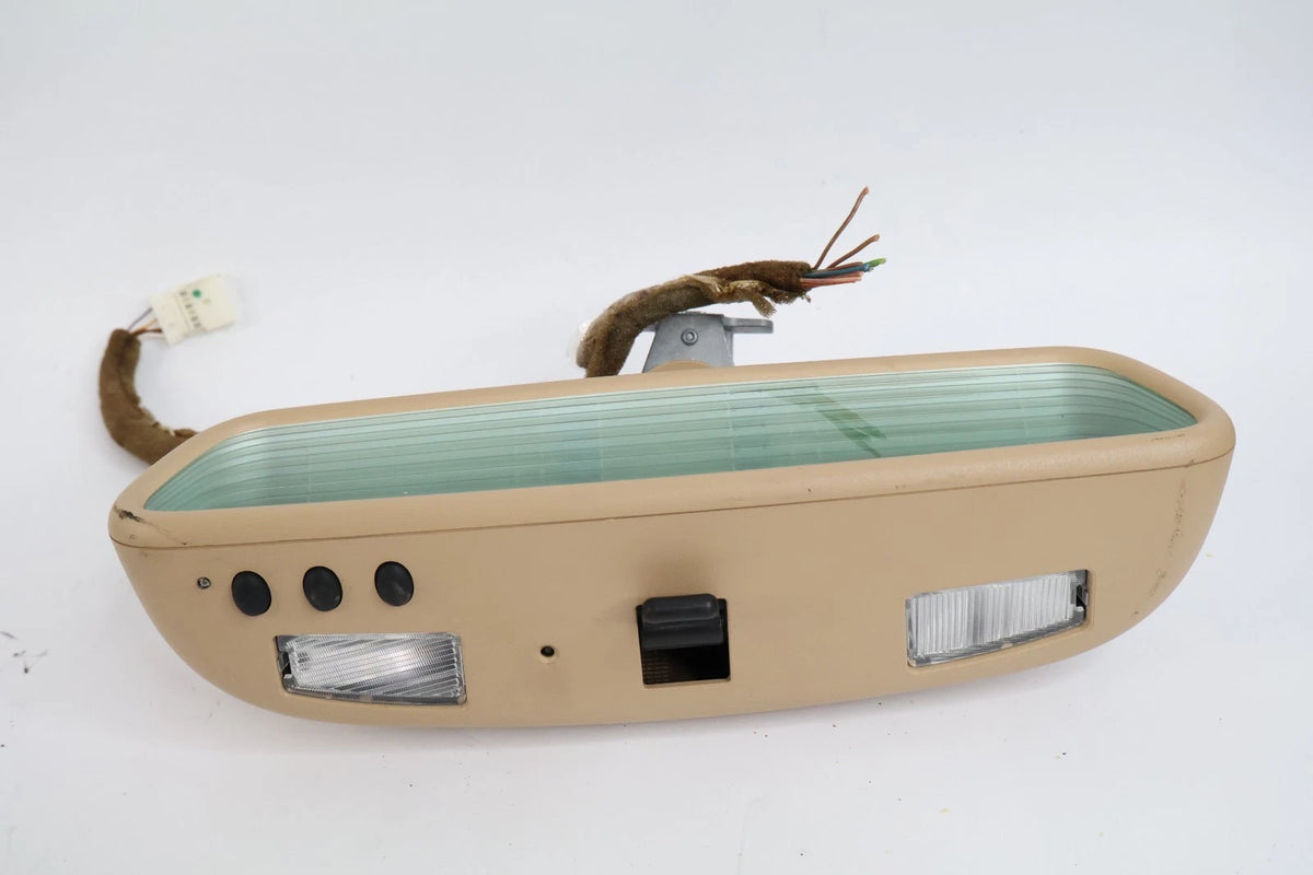2006-2012 MERCEDES W251 R350 R500 INSIDE REAR VIEW MIRROR AUTO DIM BEIGE OEM
