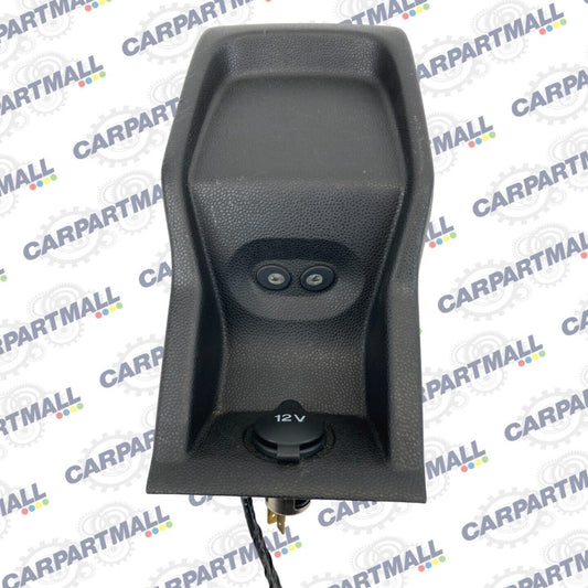 2014-2019 Ford Fiesta Rear Center Console Rear Lid Cover Panel w/ Power Outlet