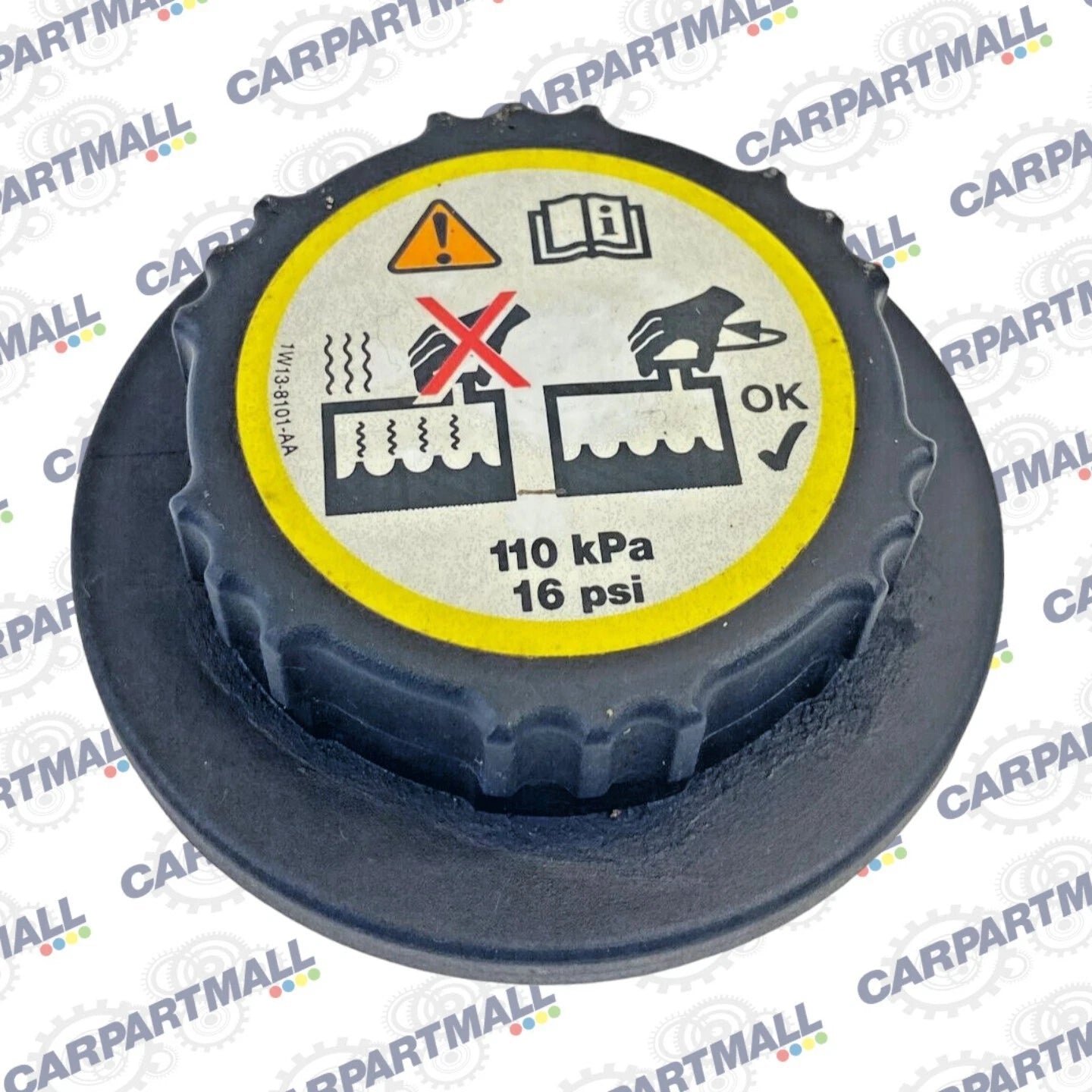 2006-2009 FORD FUSION RADIATOR COOLANT RESERVOIR TANK CAP 1W13-8101-AA OEM