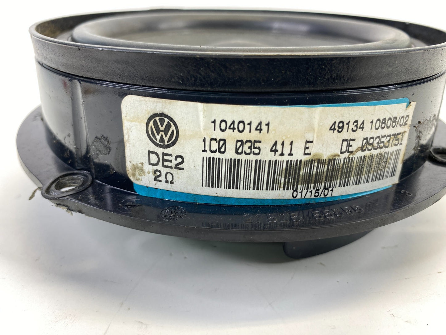 1998-2010 Volkswagen New Beetle Front Left Dash Speaker Audio 1C0-035-411-E OEM