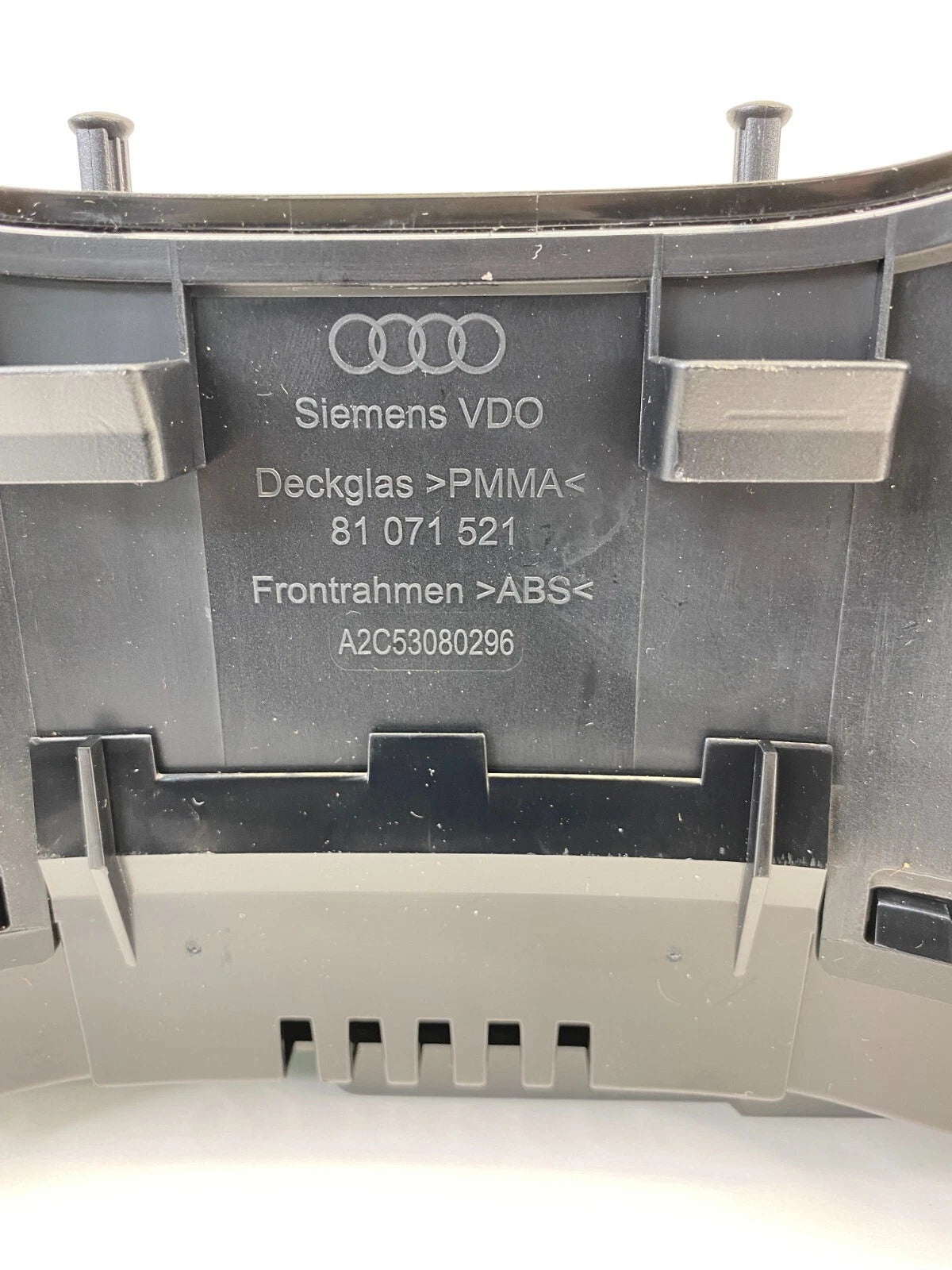 2007 2008 AUDI A3 MANUAL INSTRUMENT CLUSTER SPEEDOMETER 153K Miles 8P0920981N