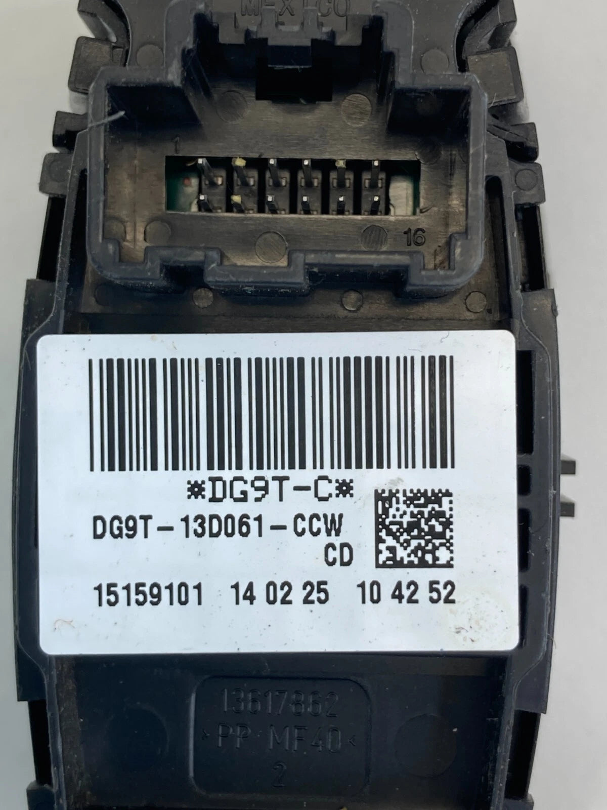 13-20 FORD FUSION HEADLIGHT LAMP SWITCH DASH DIMMER CONTROL OEM DG9T13D061CCW
