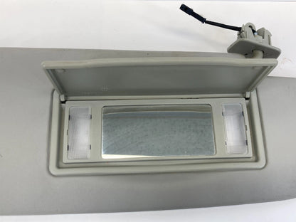 03-11 SAAB 9-3 SEDAN ROOF RIGHT SIDE SUNVISOR SUN VISOR MIRROR LIGHT SHADE OEM