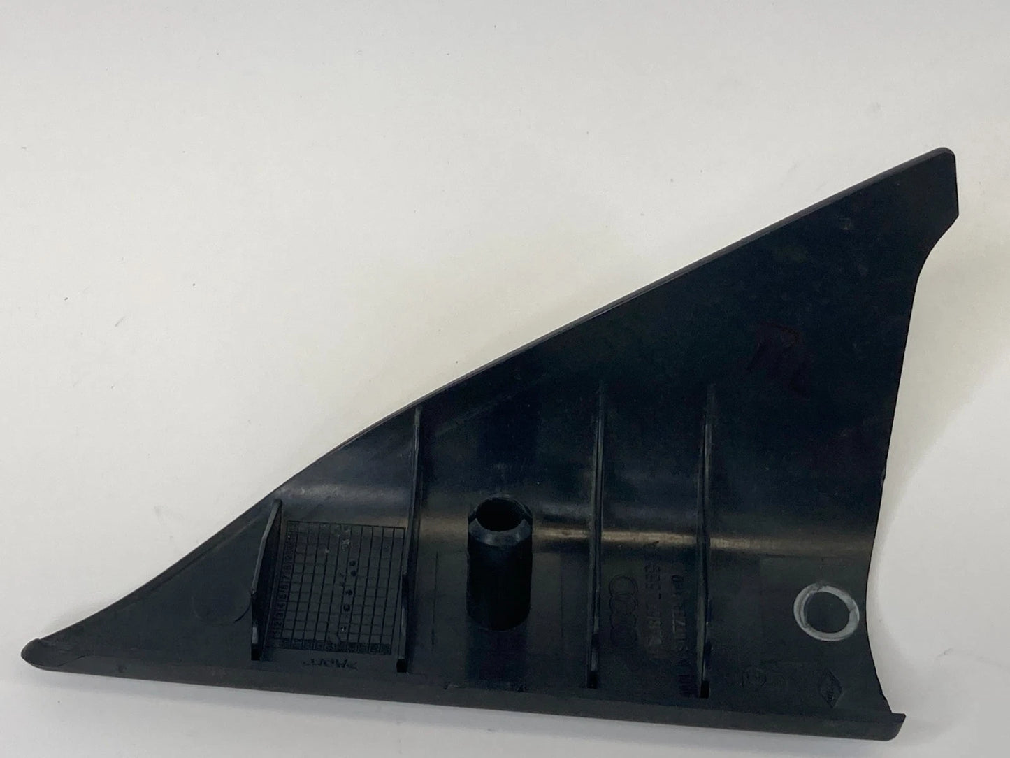 06-11 AUDI A6 QUATTRO REAR LEFT INTERIOR DOOR CORNER COVER TRIM PANEL 4F0857569A