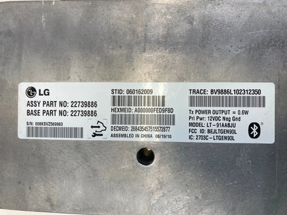 2011 BUICK REGAL CHEVY CRUZE ONSTAR BLUETOOTH COMPUTER CONTROL MODULE 22739886