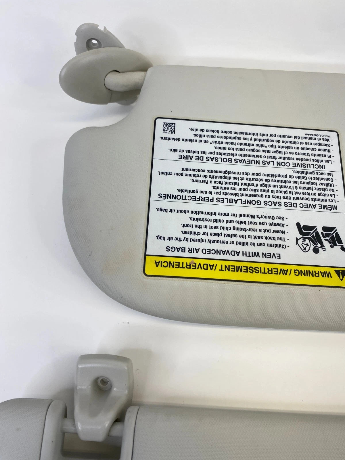 2013-2019 Ford Escape Roof Sunvisor Sun Visor Shade Left & Right Pair Set OEM