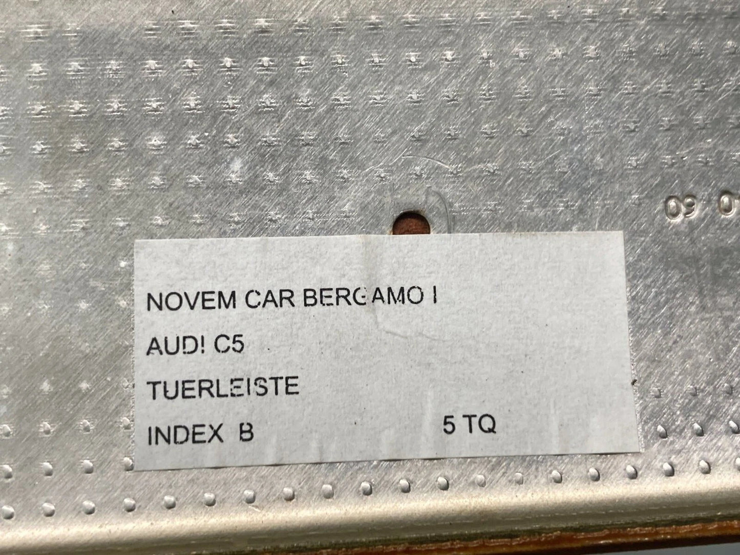 1998-2004 AUDI A6 REAR LEFT BACK SIDE DOOR PANEL MOLDING TRIM 4B0867419 OEM