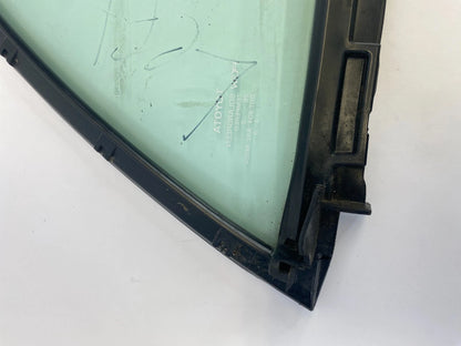 09-13 TOYOTA COROLLA REAR LEFT WINDOW VENT QUARTER GLASS FIXED OEM 68189-02120