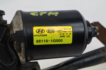 2006-2011 HYUNDAI ACCENT FRONT WIPER MOTOR W/ LINKAGE ASSEMBLY 98110-1G000