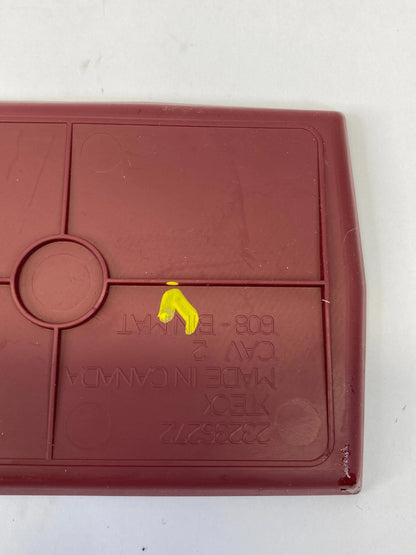 2010-2015 CHEVROLET EQUINOX CENTER CONSOLE COMPARTMENT LINER RUBBER MAT OEM
