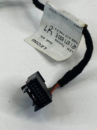2005-2011 AUDI A6 QUATTRO REAR LEFT SIDE DOOR WIRING WIRE HARNESS 4F1971693E OEM