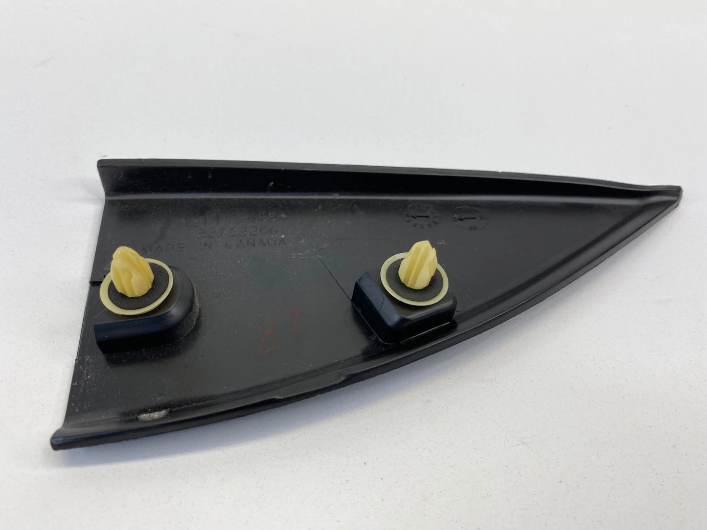 2006-2009 PONTIAC TORRENT REAR LEFT INTERIOR DOOR COVER CORNER MOLDING 22722256