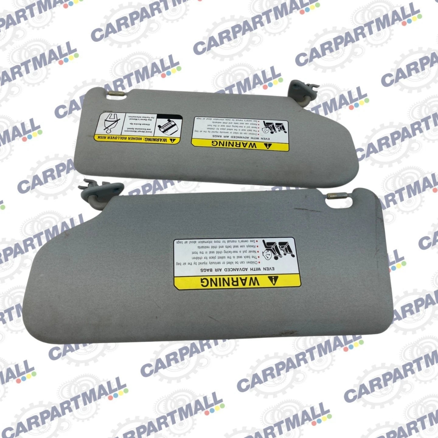 2011-2015 MITSUBISHI OUTLANDER SPORT LEFT AND RIGHT SUNVISORS SET OEM