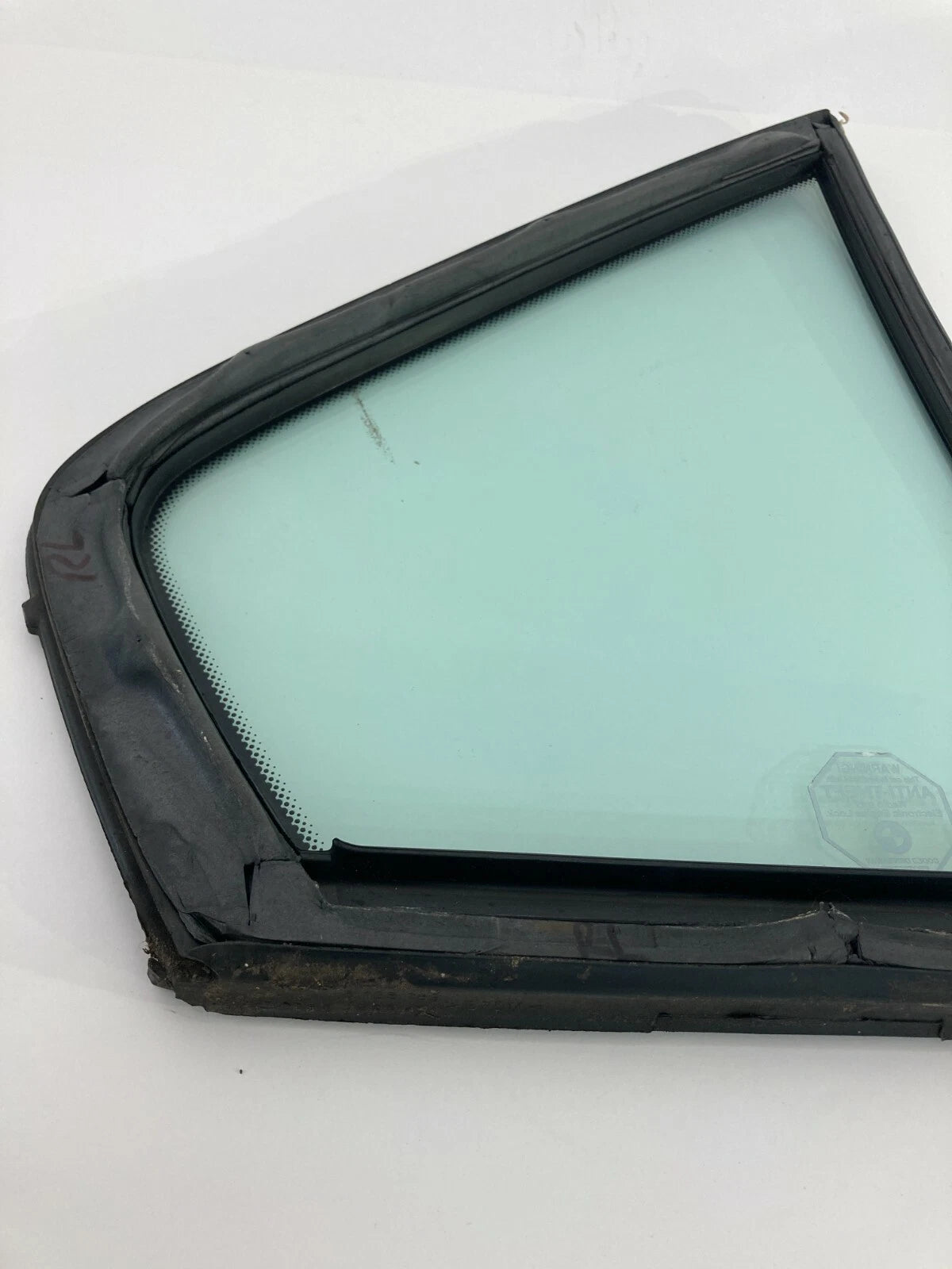 1995-2001 BMW 740I 740IL REAR LEFT BACK DOOR VENT WINDOW QUARTER GLASS 43R-00102