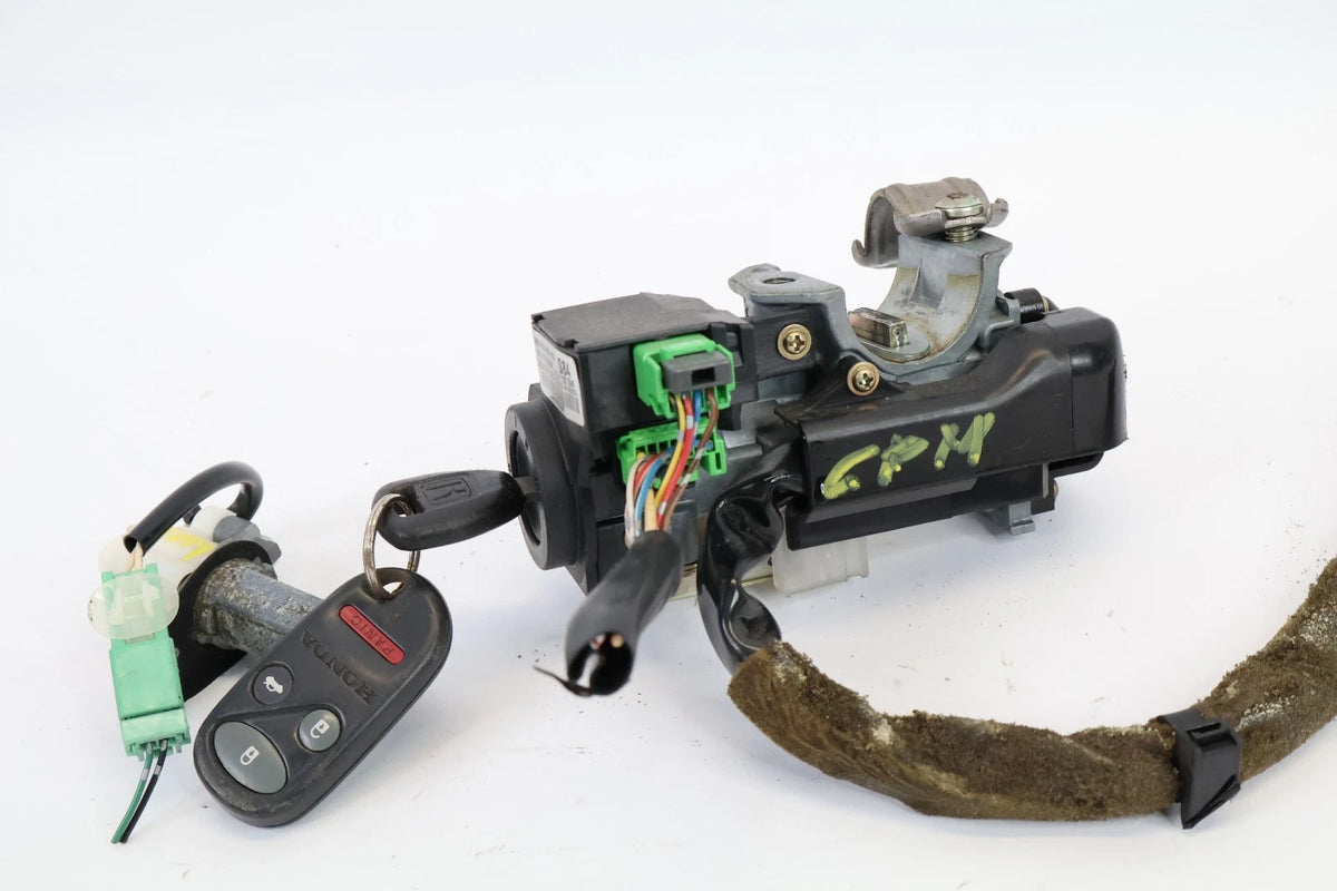 98-02 HONDA ACCORD IGNITION SWITCH TRUNK LOCK CYLINDER W/ KEY 39730-S84-A020 OEM