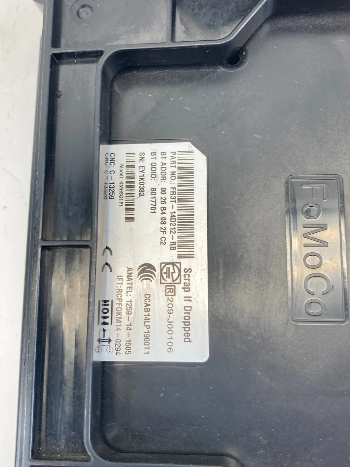 2016-2019 FORD INTERCEPTOR UTILITY COMMUNICATION SYNC CONTROL MODULE UNIT OEM