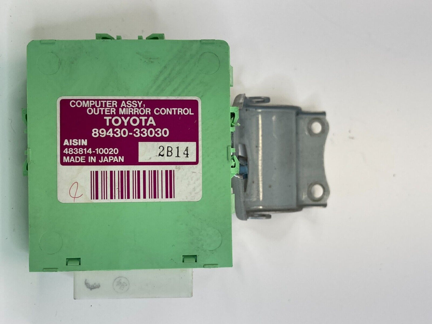 02 03 Lexus ES300 Exterior Memory Mirror Control Module Unit 89430-33030 OEM