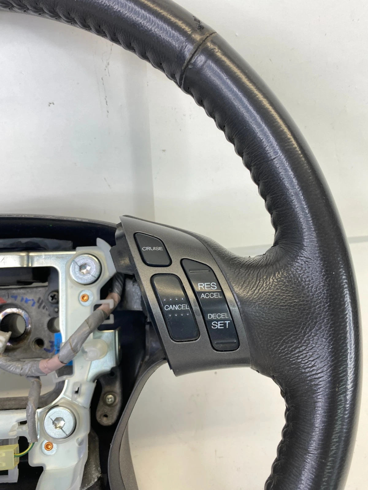2005-2010 HONDA ODYSSEY STEERING WHEEL LEATHER BLACK W/ AUDIO CRUISE CONTROL OEM