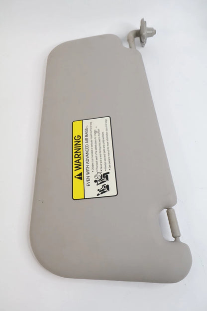 2010-2013 KIA SOUL WITHOUT SUNROOF RIGHT & LEFT SUNVISOR SUN VISOR SET GREY OEM
