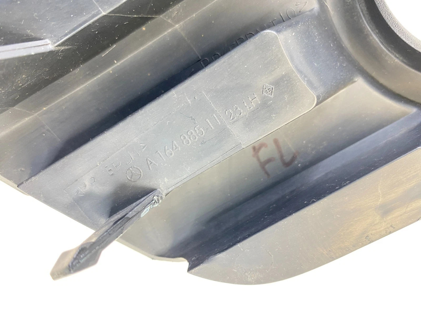 2007-2009 MERCEDES GL450 FRONT LEFT DRIVER FOG LIGHT BUMPER GRILLE COVER OEM